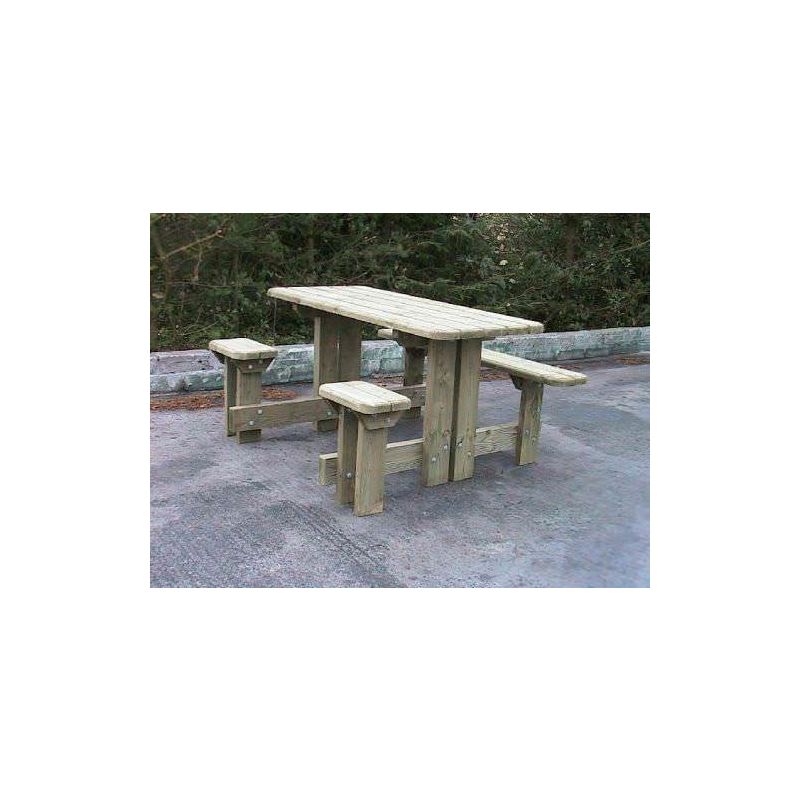 Douglas Fir Disabled Access Picnic Bench